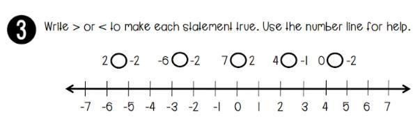 I need help PLZ! I'm not too sure if I got the right answers or not. I put, > &lt-example-1