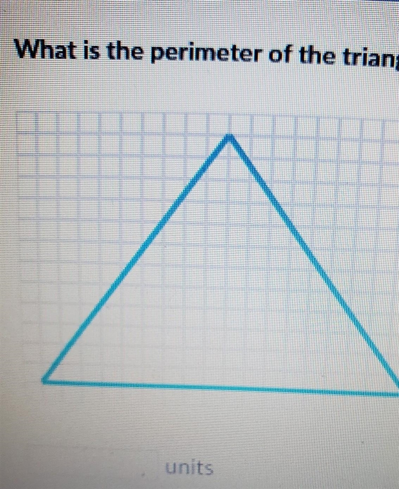 What is the perimeter of the triangle?. I need help with this pretty please​-example-1