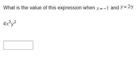 What is the value of this expression when x = -1 and y = -2?-example-1