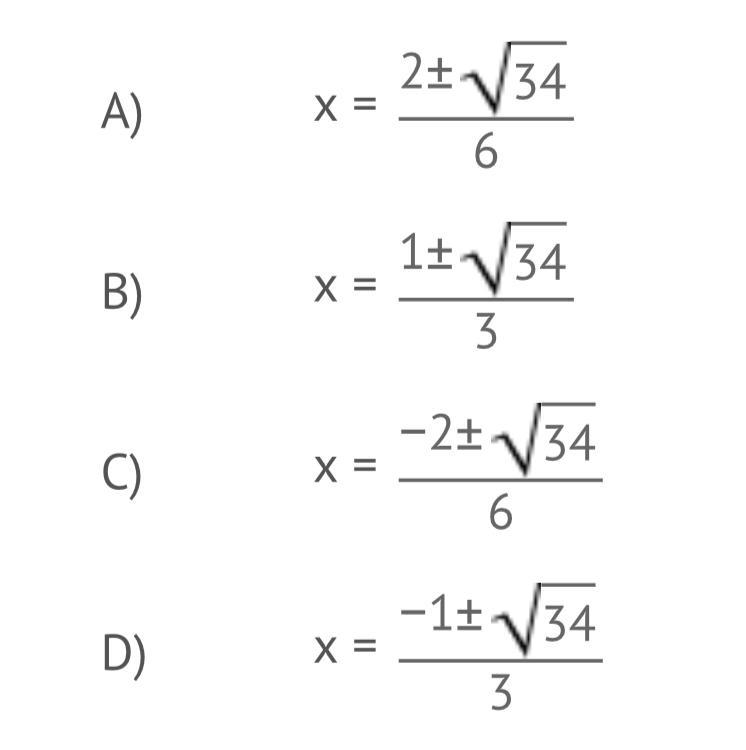 Solve the quadratic equation by completing the square. 6x^2 + 4x - 5 = 0-example-1