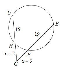 Find the measure of FG. A. 9 B. 10 C. 11 D. 8-example-1