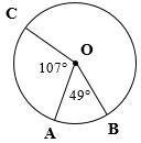 Find the indicated values: AB = ABC = BAC = ACB =-example-1