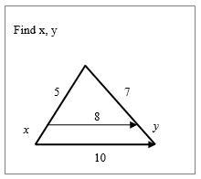 PLS HELPPPPPP solve for x and y-example-1