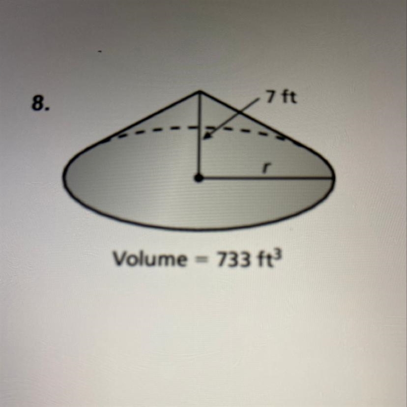 Find the missing dimension of the solid. Round your answer to the nearest 10th-example-1