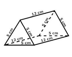 HELP ASAP PLEASE Are the bases of the prism equilateral triangles? Why or why not-example-1