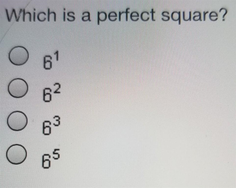 PLEASE HURRY!⚠️ Which is a perfect square? ​-example-1