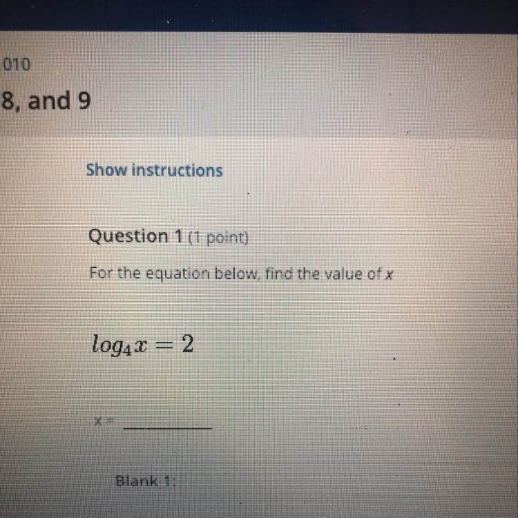 Log42 = 2 I need the answer to this question thank you :)-example-1