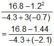 Evaluate the expression.-example-1