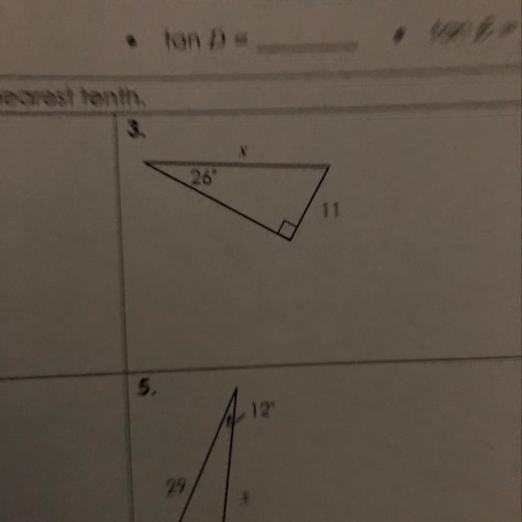 Solve for x. Round to the nearest tenth.-example-1