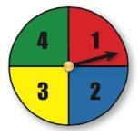 You spin the spinner and flip a coin. Find the probability of the compound event. The-example-1