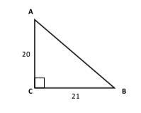 Use the triangle below (image) to find the following trig ratios. Explain your answers-example-1