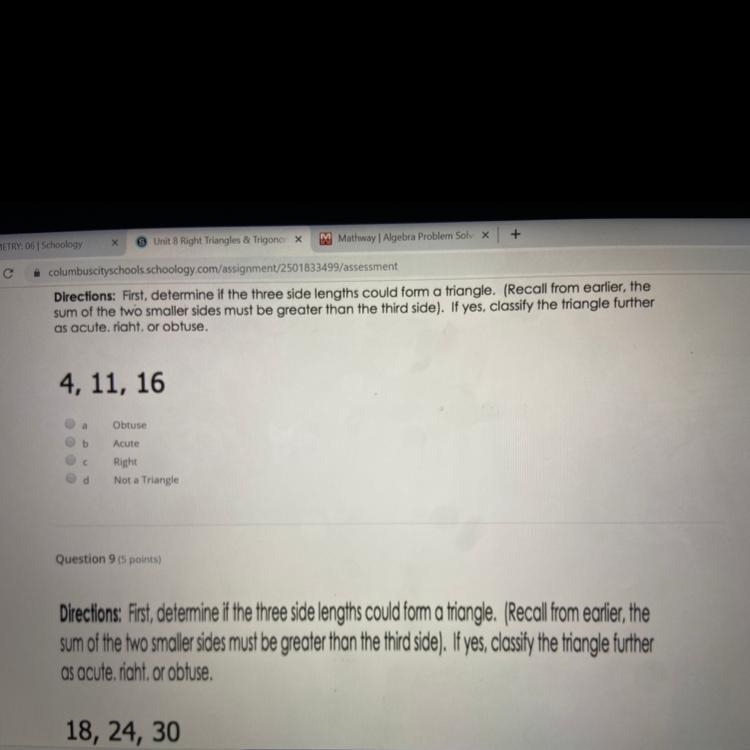 Does anyone know the answers to these 2 they both have the same answer choices please-example-1