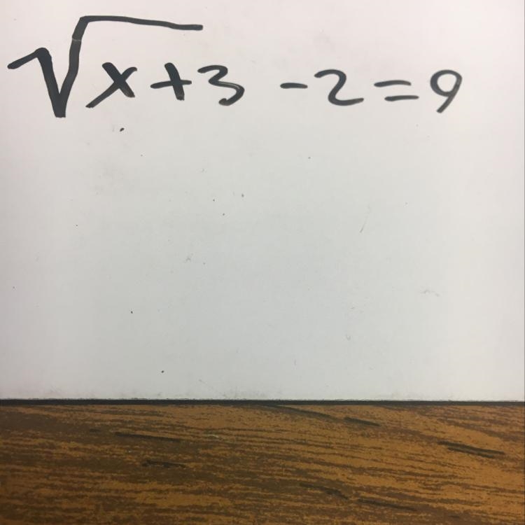 X+3-2=9 Solve Steps and answer please-example-1