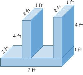 Find the volume of the object.-example-1