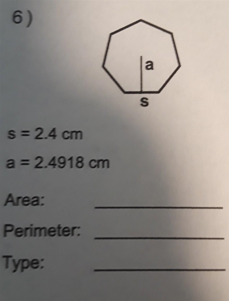 Could someone help me with this, I'm a little confused of how to find the area.​-example-1