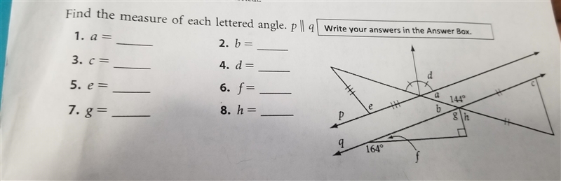 Plz I need help with geometry homework FIND THE ANGLES-example-1