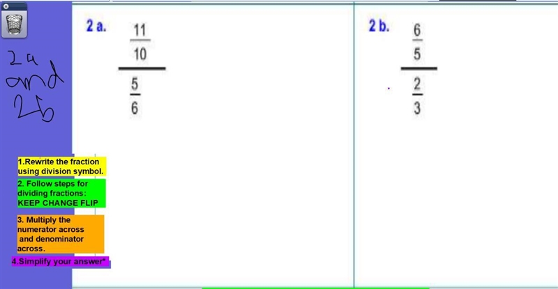 Help me with 2a and 2b, please step by step, please-example-1