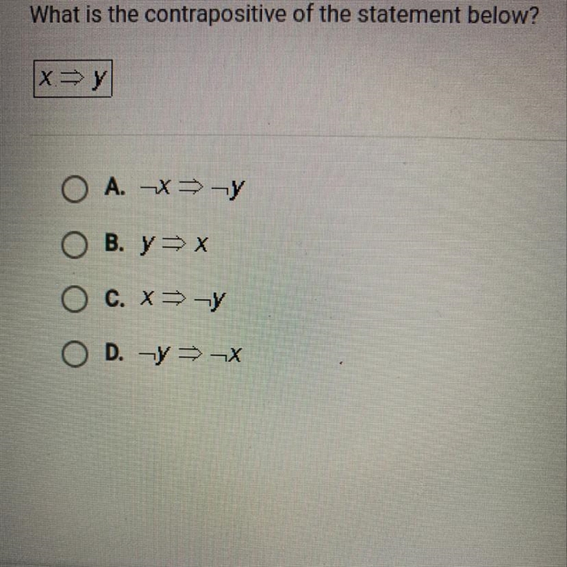 What is the contrapositive-example-1