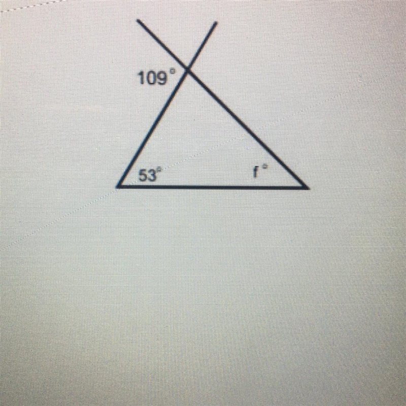 What is the degree measure of f? 370 53 56 71-example-1