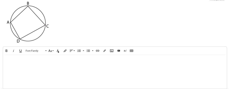 *LAST QUESTION , PLEASE ANSWER TY* (: Quadrilateral ABCD is inscribed in a circle-example-1