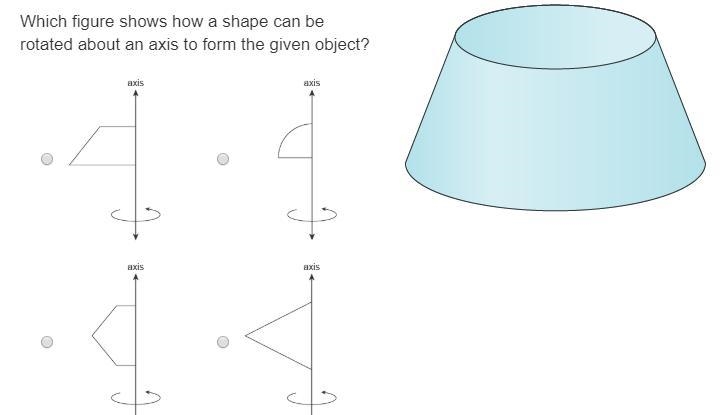 A rectangular pyramid is sliced so the cross section is perpendicular to its base-example-1