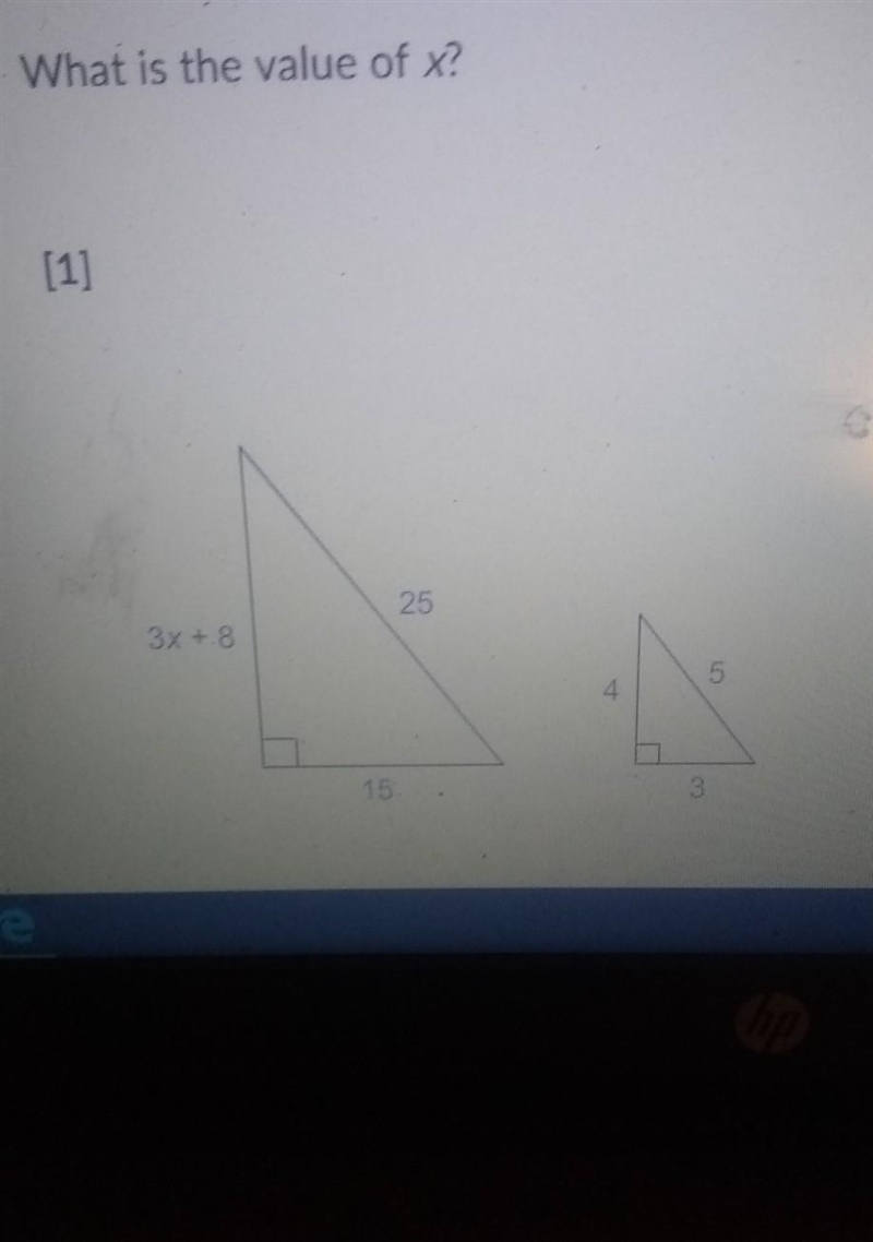 What is the value of x? Please help​-example-1