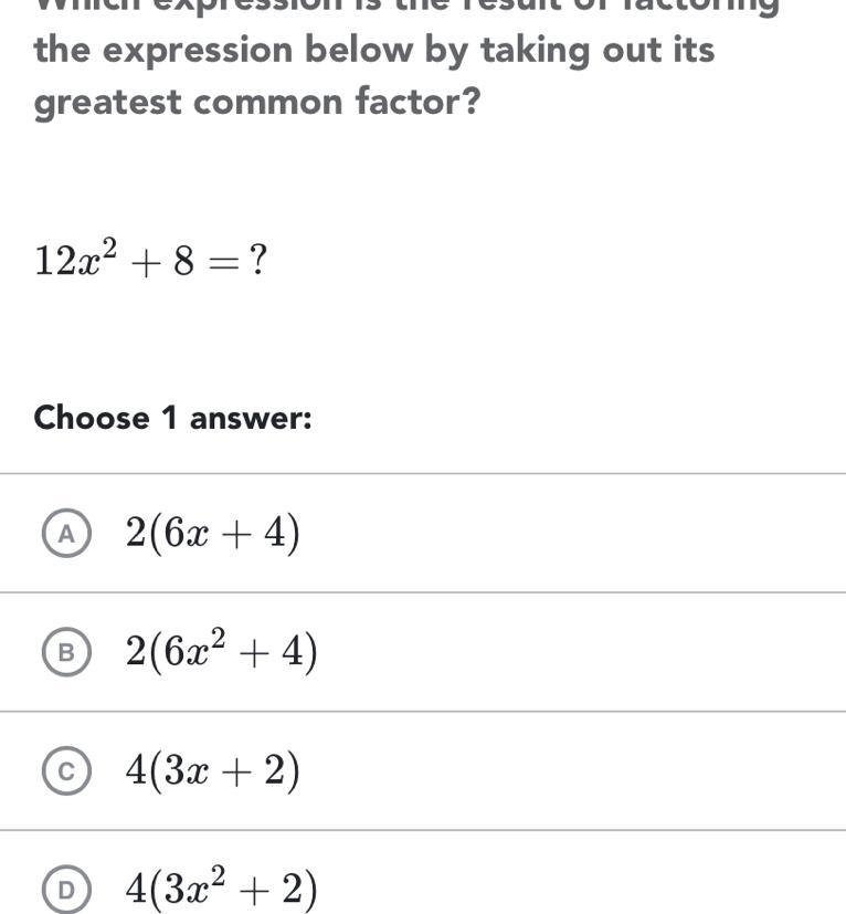 Which expression is the correct expression of this question?-example-1