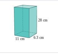 The bottom part of this block is a rectangular prism. The top part is a square pyramid-example-1