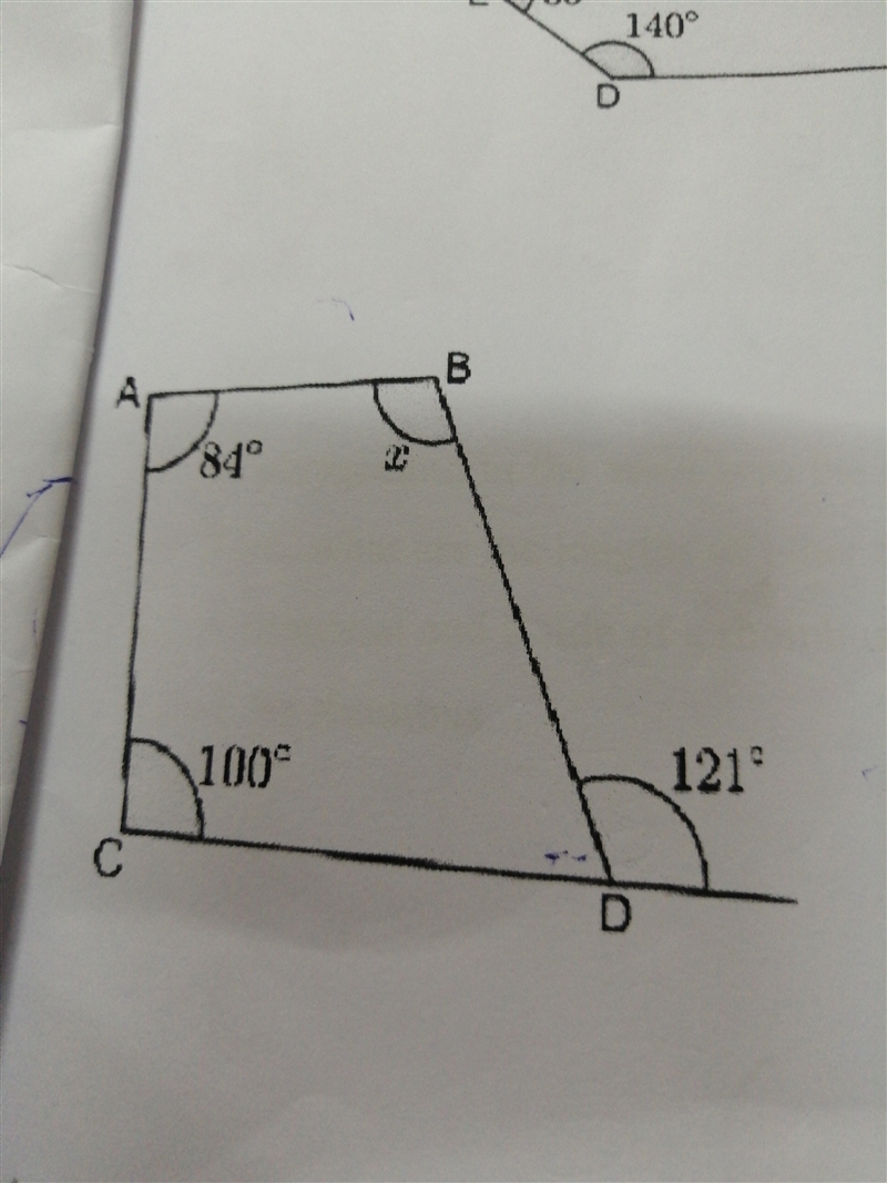 Find the unknown angle measure-example-1