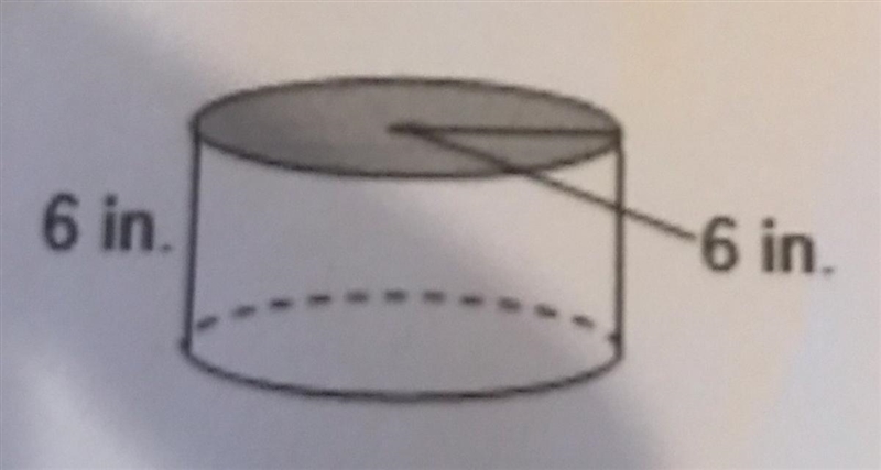 Please find the VOLUME of this figure... Write the formula and plug in the values-example-1