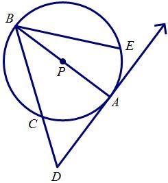 Identify a diameter of the circle.-example-1