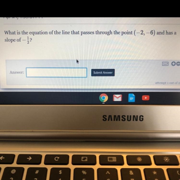 What will the equation be ?-example-1