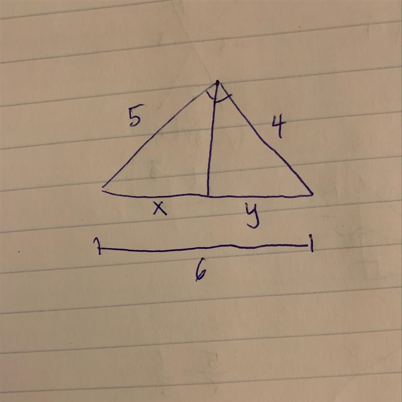 What is the value of x and y?-example-1