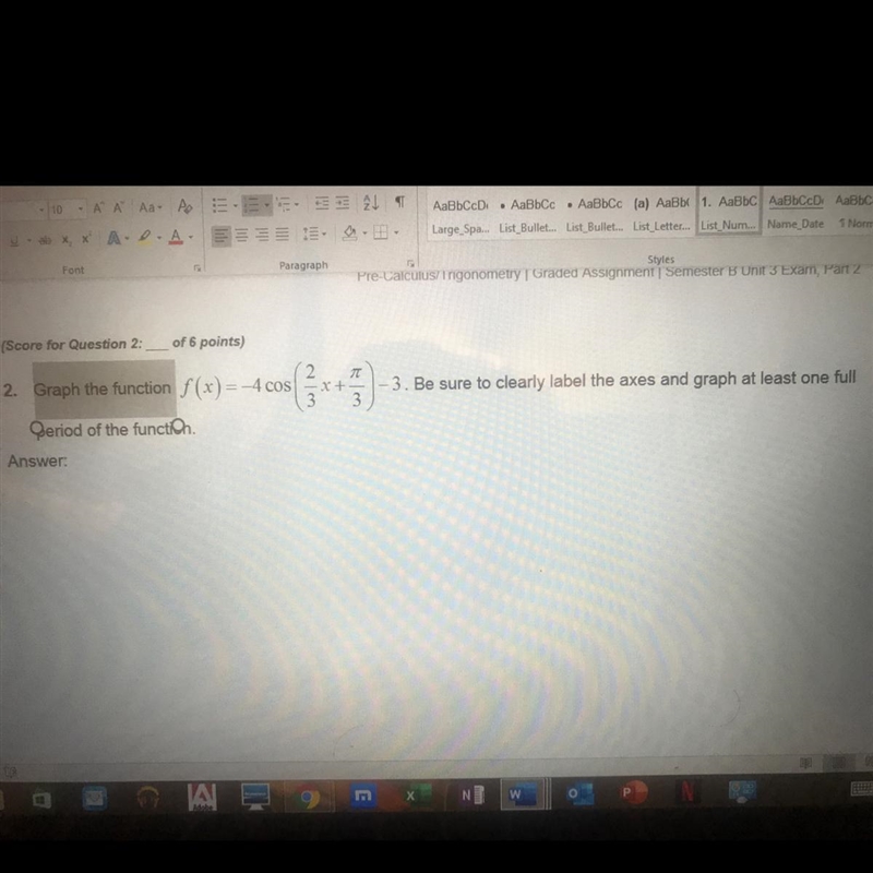 1. Graph the function-example-1