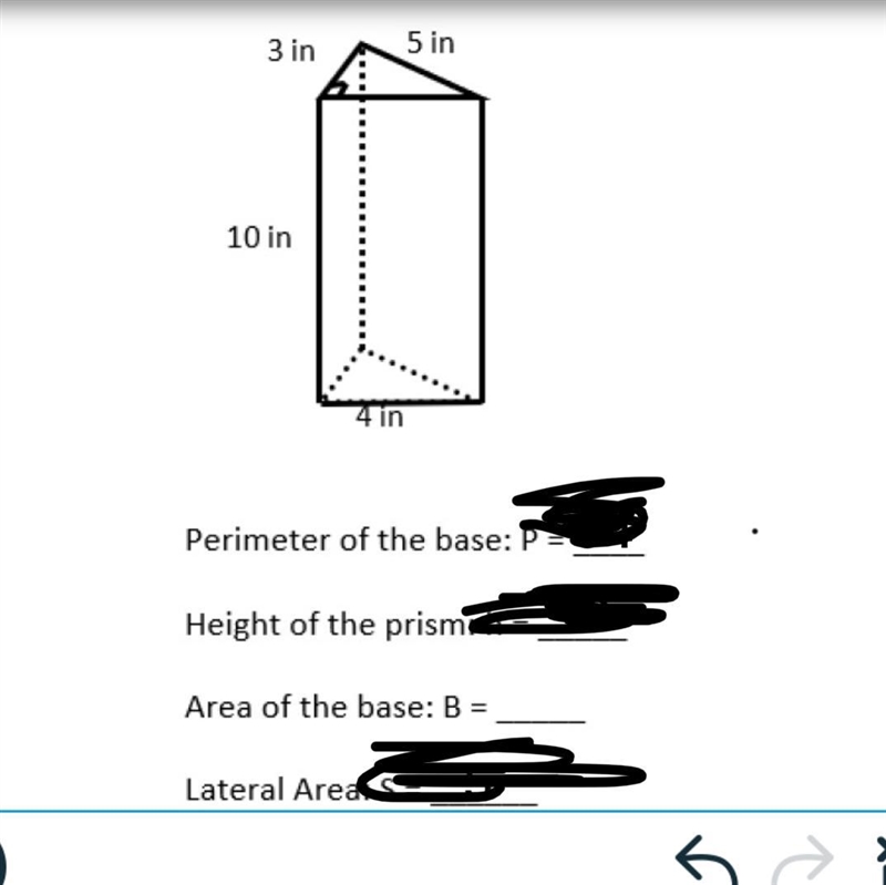 I need to help to ring the area of the base plz help me-example-1