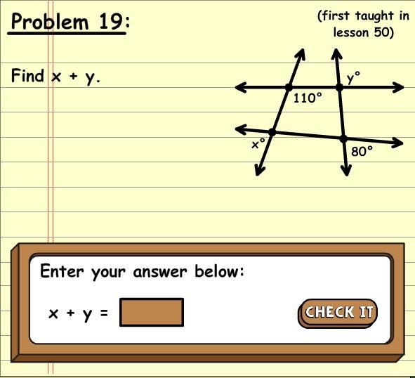 Find x+y ....................-example-1