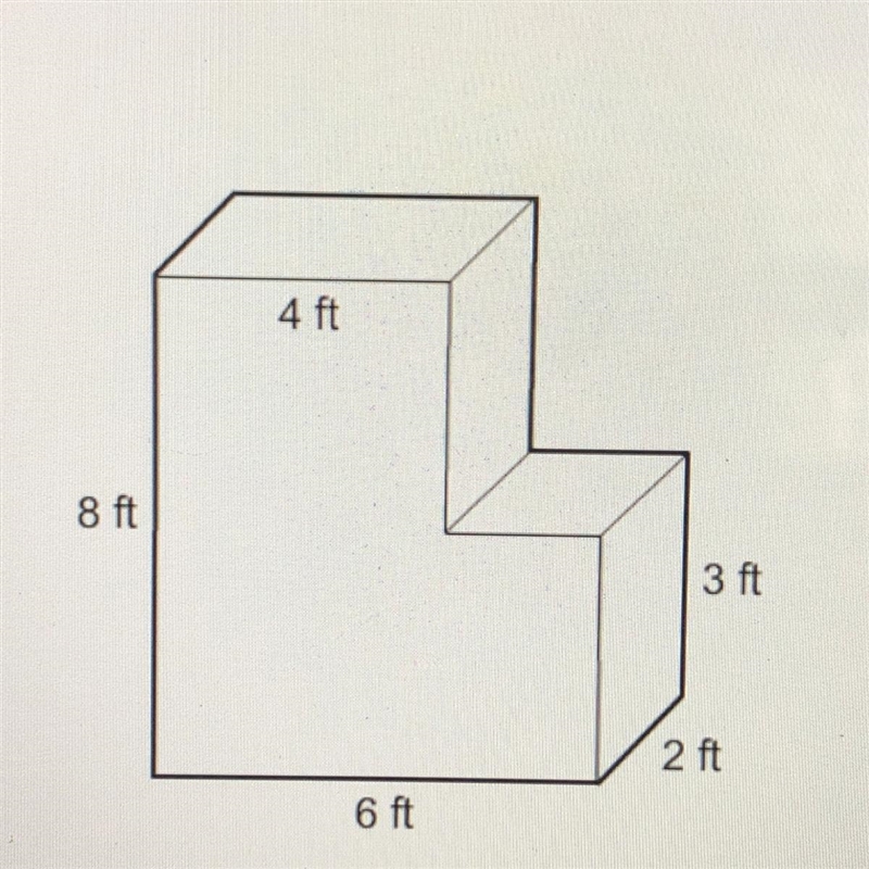 What is the volume of the composite figure?-example-1