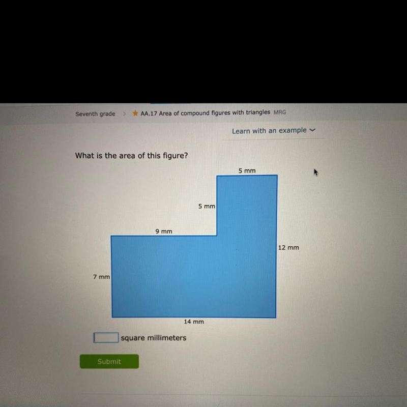 What is the area of this figure?-example-1