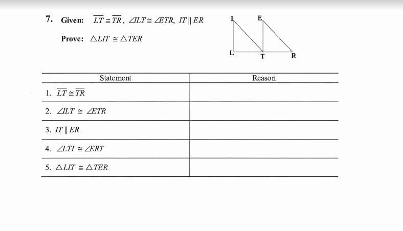 Find the reasons to prove the problem-example-1