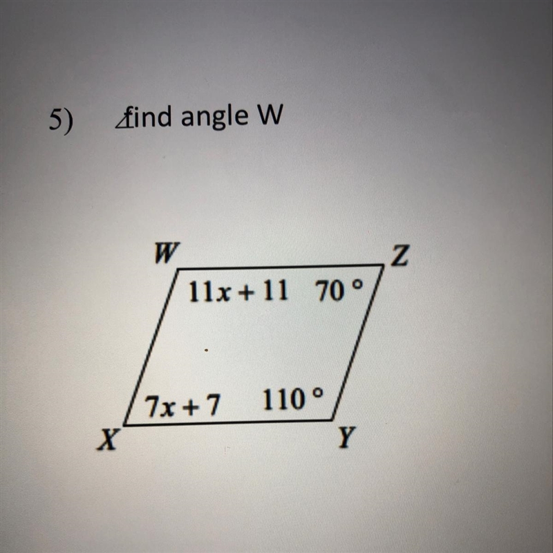 Hey guys please help me solve and find angle w-example-1