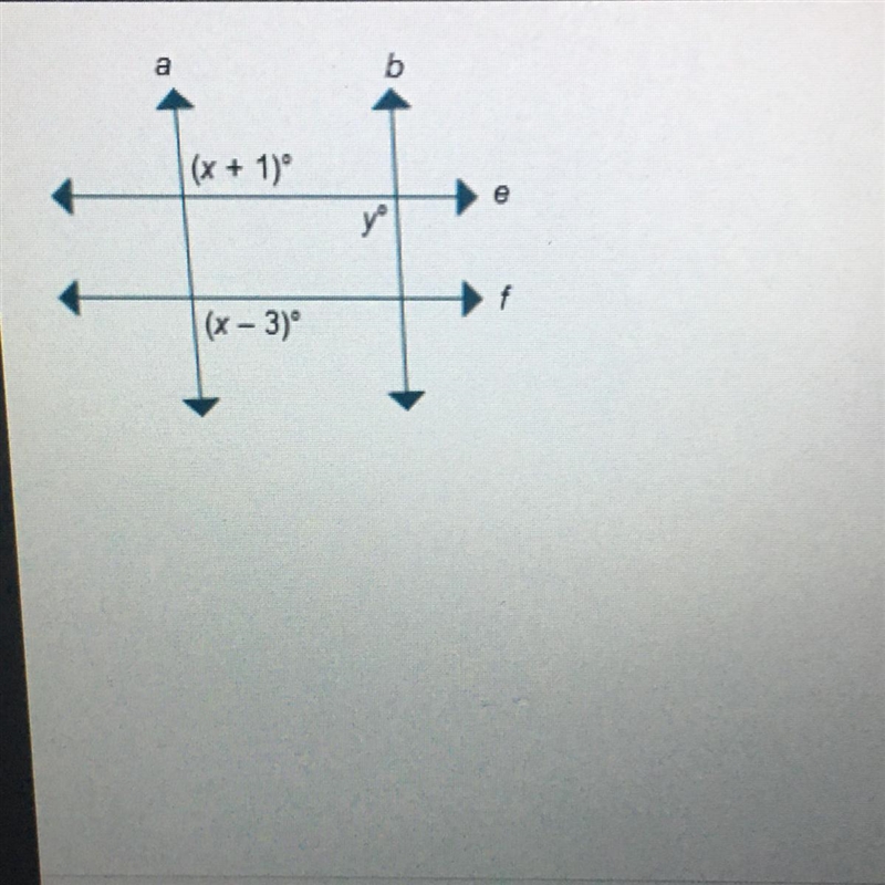 If a ll b and e ll f, what is the value of y? -87 -88 -91 -92-example-1