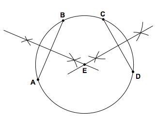 Which geometric construction is shown here? A) construct a circle given 3 points B-example-1