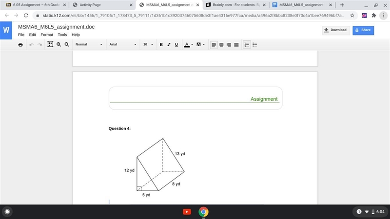 Draw a net of the triangular prism and label each face with its surface area. Use-example-1