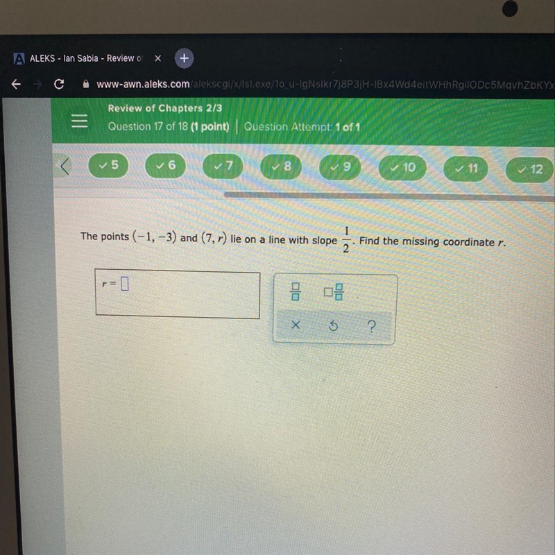 Please help me find the missing coordinate (r)-example-1