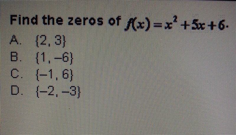 Find the zeros of....​-example-1