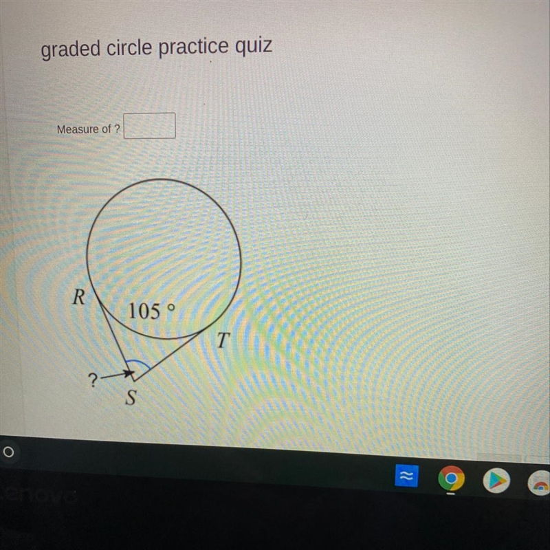 Please help!!! What is the measure of “?”-example-1