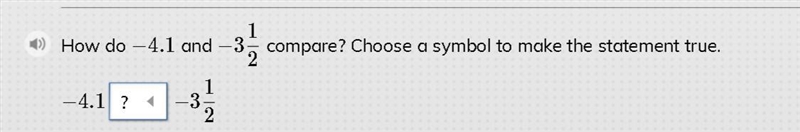 HELP 20 POINTS!! COMPARE 4.1 -3 1/2-example-1