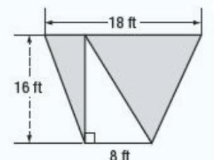 What is the area of the shaded figure?-example-1