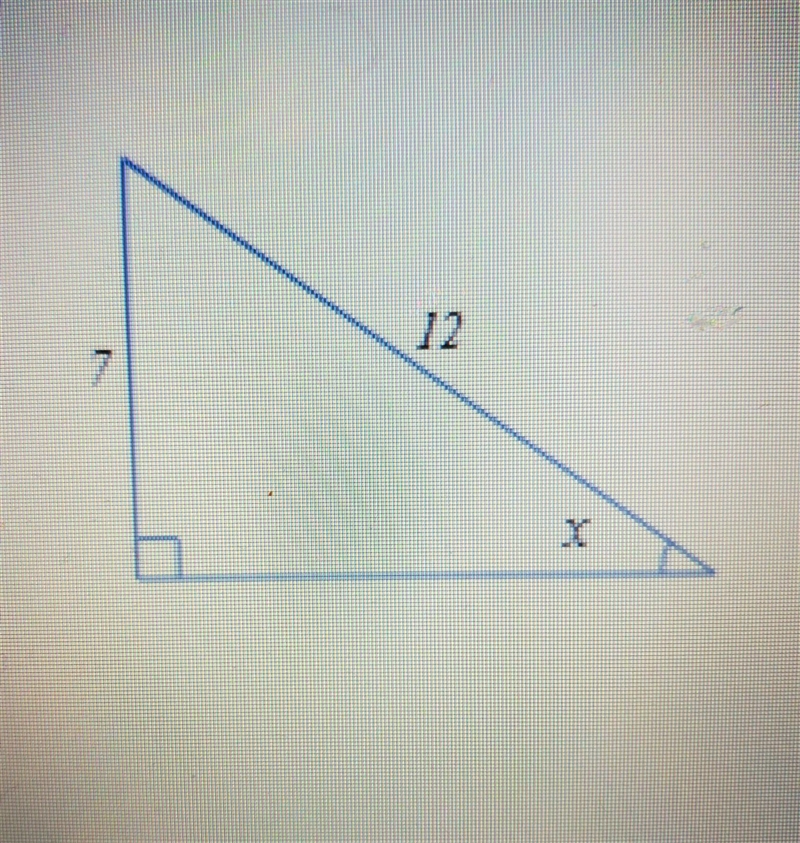 Find X, round your answer to the nearest tenth of a degree.​-example-1