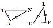 Complete each congruency statement and name the rule used. If you cannot show the-example-1